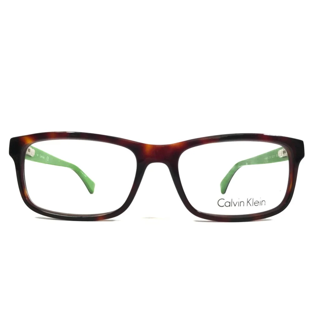 Calvin Klein Eyeglasses Frames CK5820 213 Blonde Havana Brown Green 52-17-135